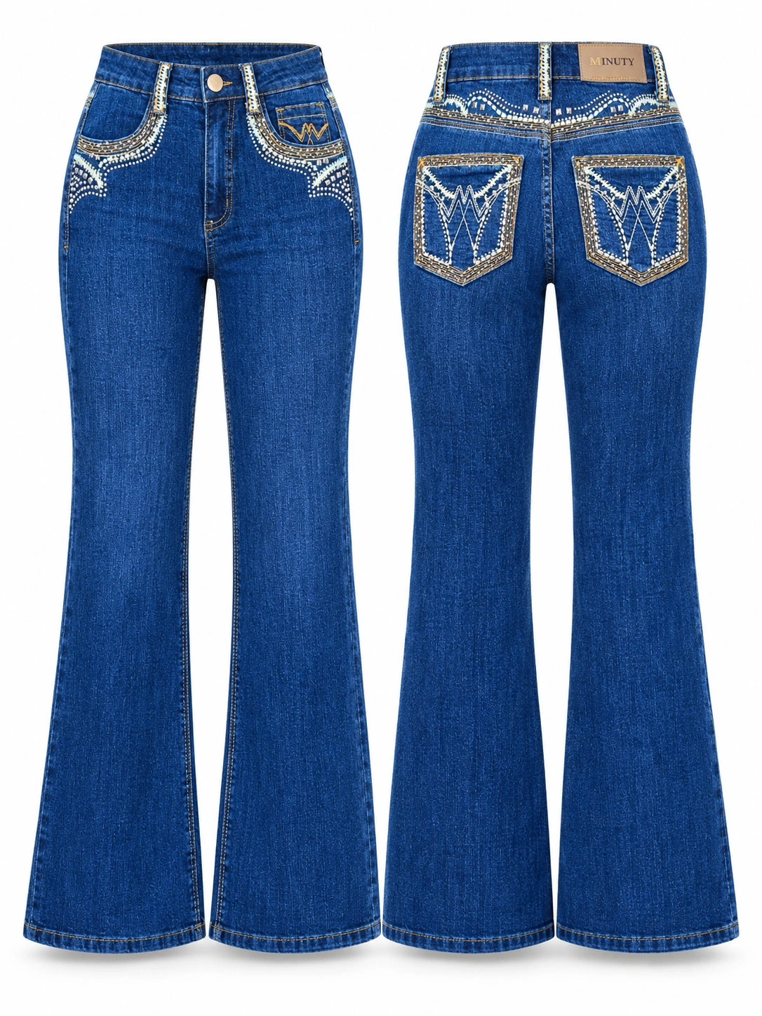 CALCA BORDADA REF 262034 FEM MINUTY - alternativa