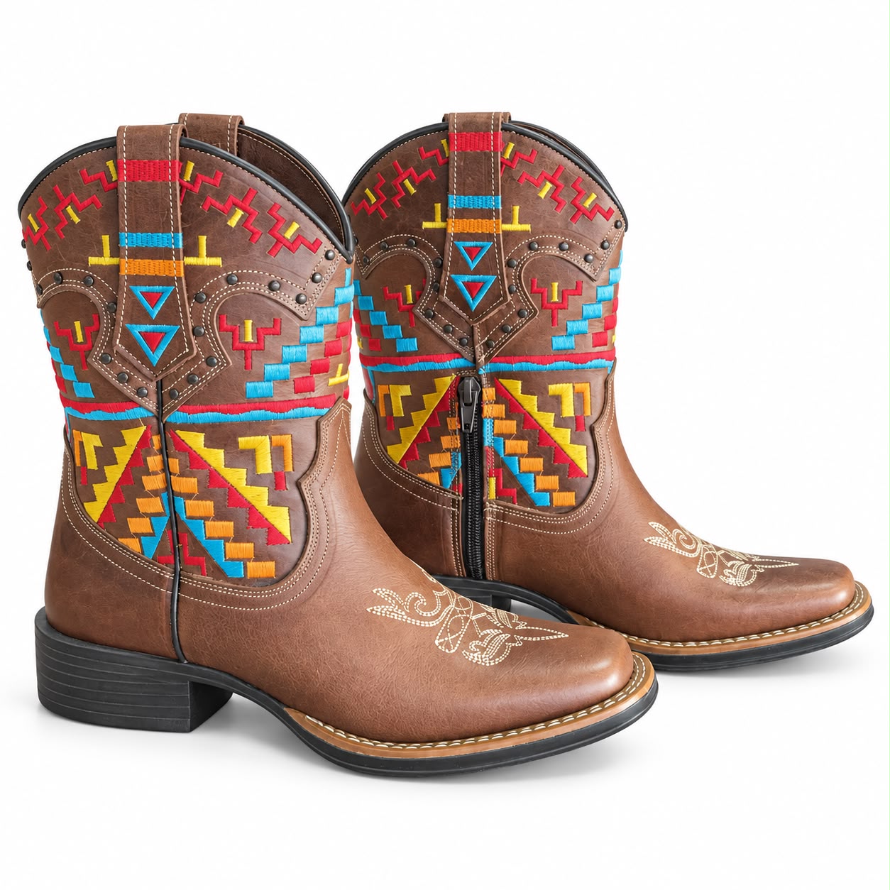BOTA TUCSON WHISKY BICO QUADRADO