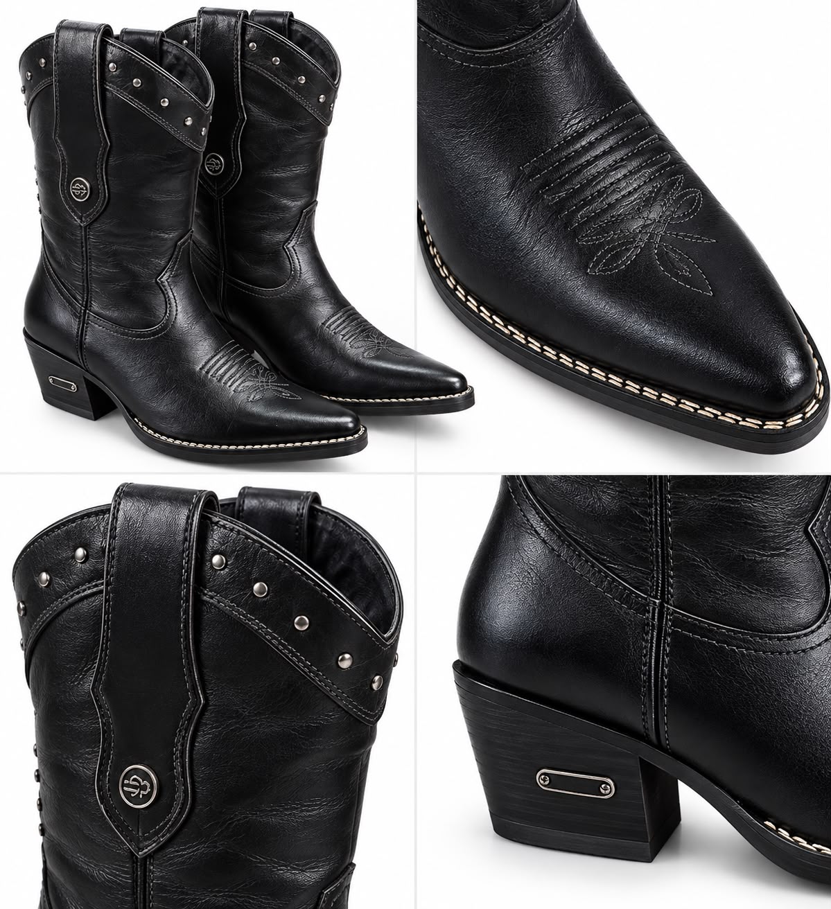 BOTA CANO MEDIO B/FINO REF 3173 FEM CAPELLI - alternativa