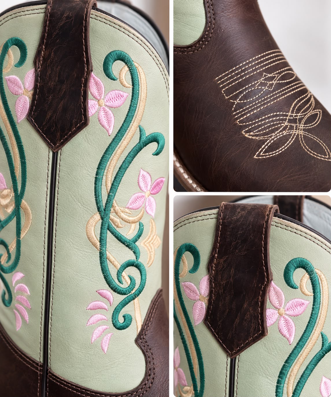 BOTA FLORIDA VERDE B/QUADRADO FEM D`LUKA - alternativa