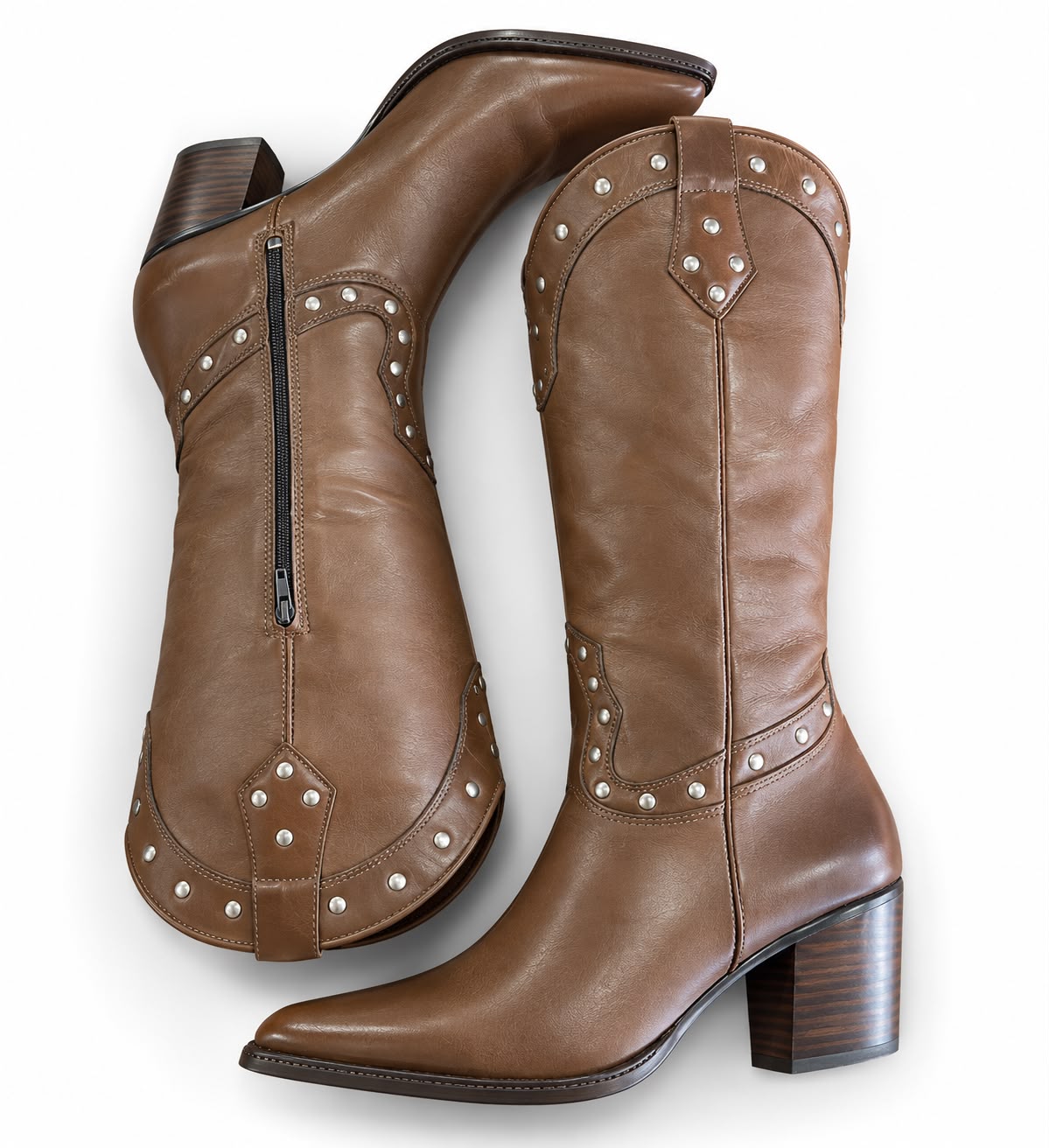 BOTA CANO ALTO B/FINO REF 3061 FEM CAPELLI - alternativa